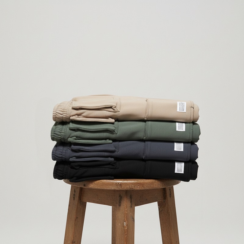 شلوار بنگال کارگو مردانه مدل HAMED-مشکی